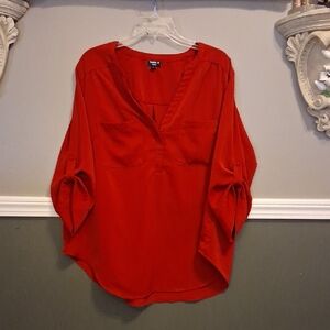 Women's Rust/ Red Blouse